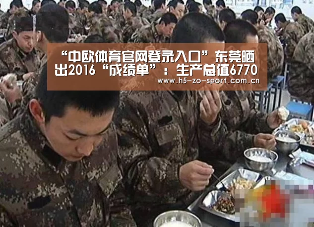 “中欧体育官网登录入口”东莞晒出2016“成绩单”:生产总值6770亿元(图3) 中欧体育官方网站下载
